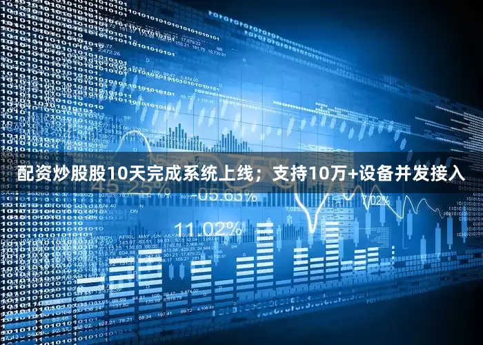配资炒股股10天完成系统上线；支持10万+设备并发接入